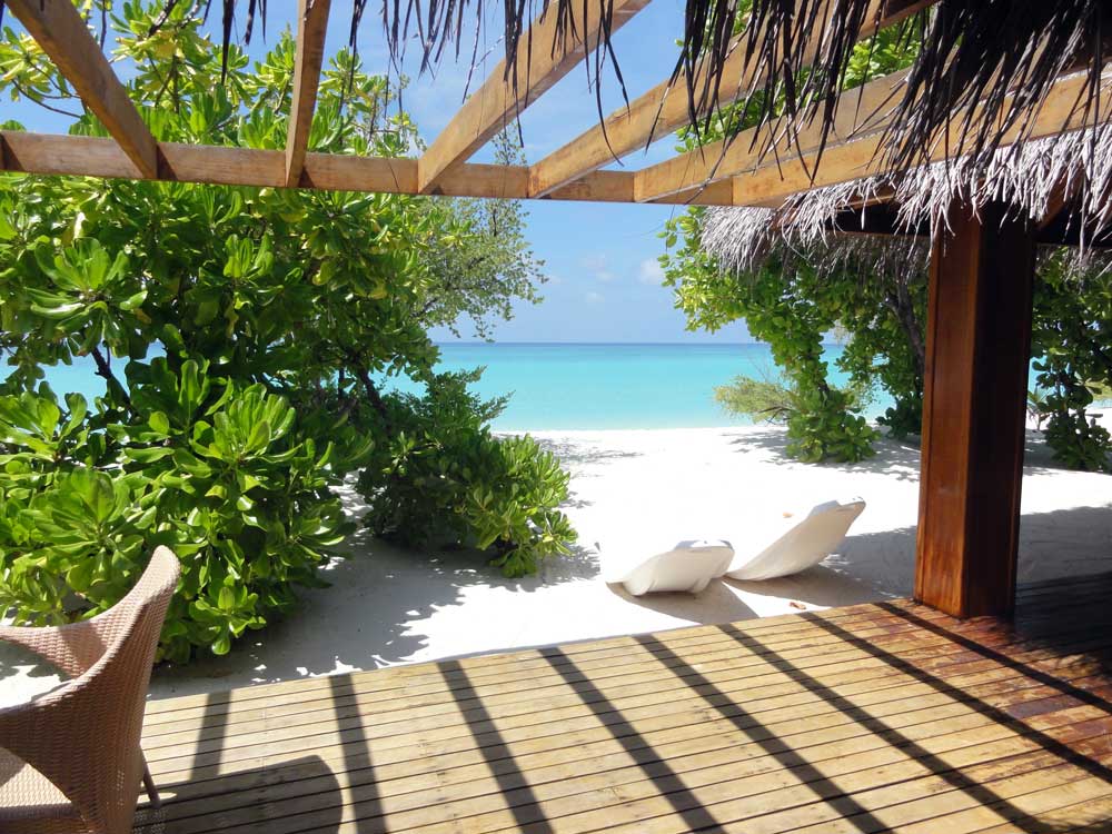 Viaggio di nozze Maldive: la suite nel resort