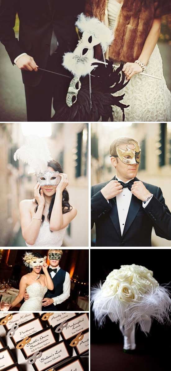 winter Carnival wedding theme 