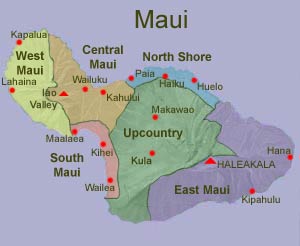 Maui Honeymoon | Hawaii Map