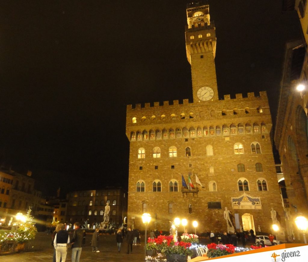 Italy honemoon itinerary palazzo vecchio Florence