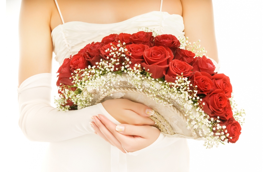alternative wedding bouquet | Fan Wedding Bouquet 