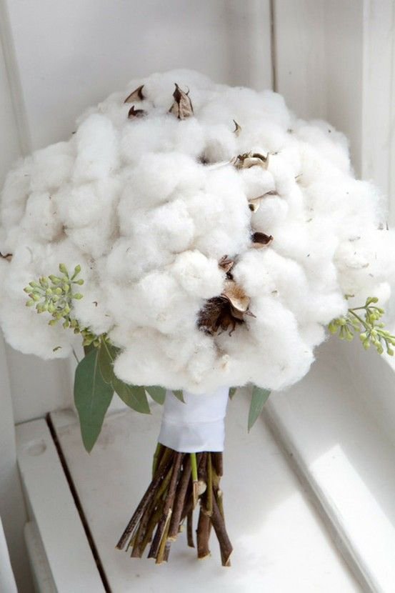 Artificial wedding bouquets | Cotton wedding bouquet