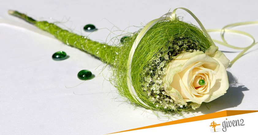 Ramos de novias artificiales y sin flores para tu boda