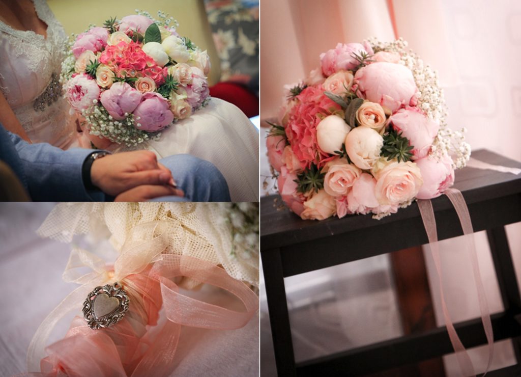  Vintage wedding flower bouquet 