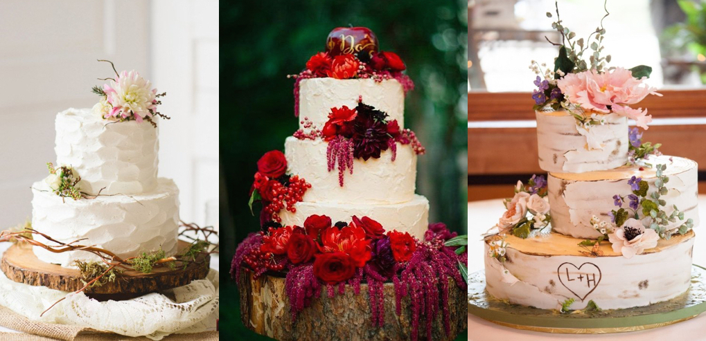 country wedding cake