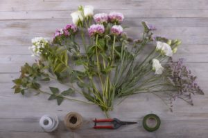 occorrenti per un bouquet da sposa