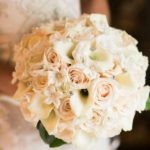 calla lily and rose bouquet