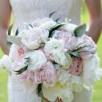 mixed peony bouquet