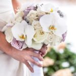 mixed orchid bouquet
