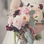 mixed peony bouquet