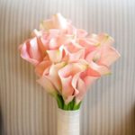 pink calla lily bouquet